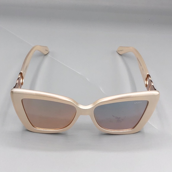 Quay Australia Accessories Quay Chain Reaction Sunglasses White